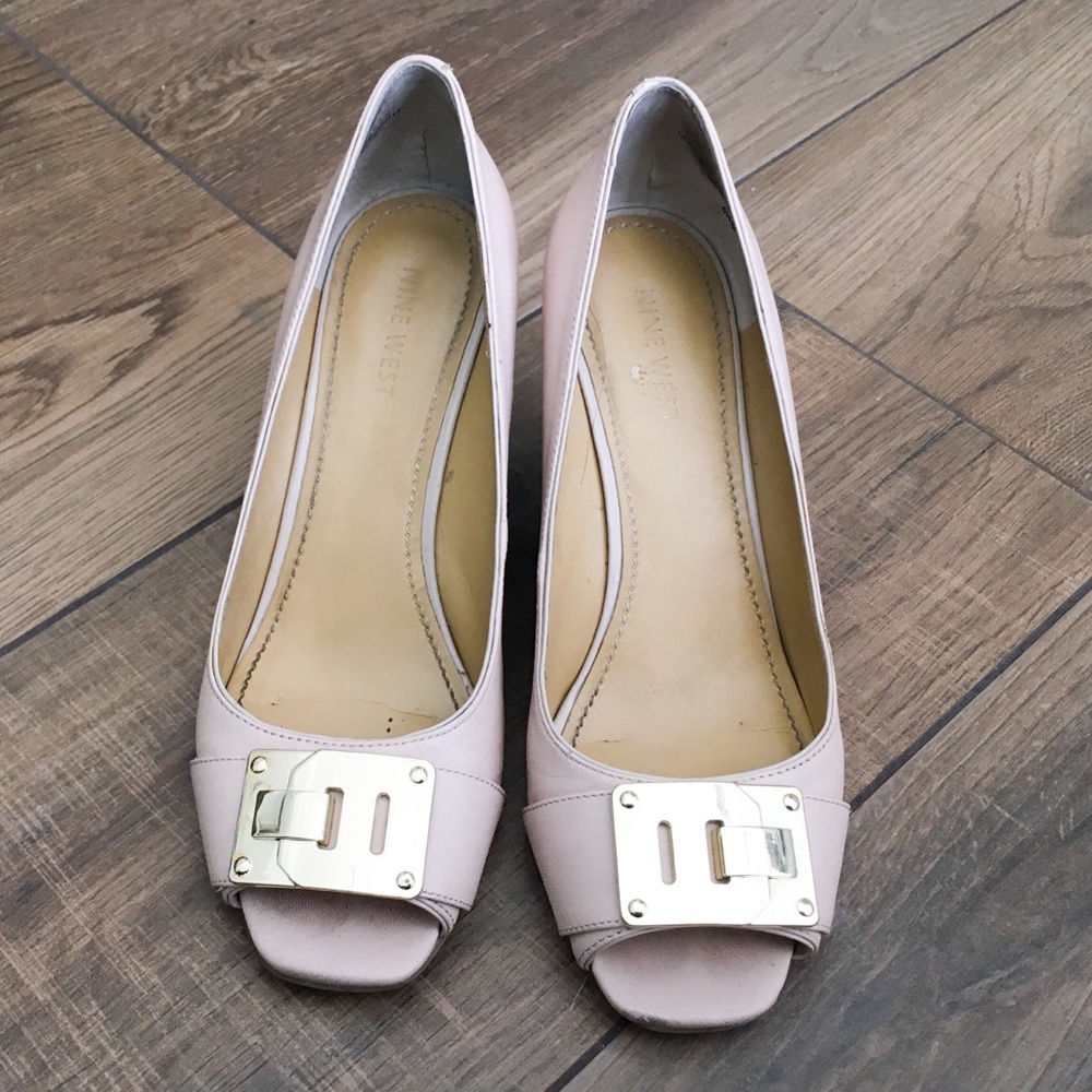 Nine West heeled wedges